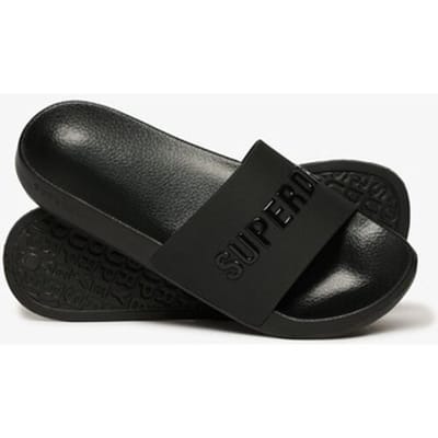 Superdry - Luxe Logo Badslippers - Dames - Slippers