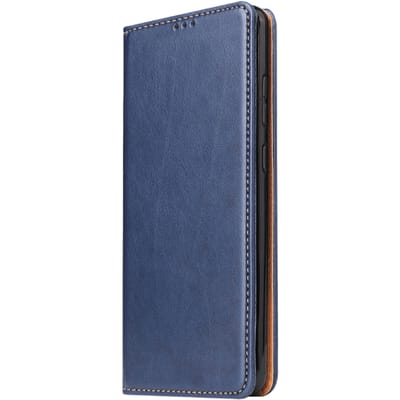 Fierre Shann Samsung Galaxy S20 Ultra Slim Wallet Hoesje  Blauw