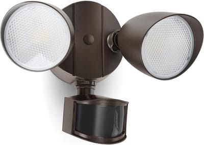 Led Veiligheidslampen 32W 2500 Lumen Buiten - Daglicht 5000K - IP65 Waterdicht - Beweegbare Schijnwerper voor Garage en Tuin