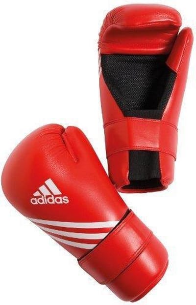 Adidas Semi Contact Gloves Rood (Maat: XL)