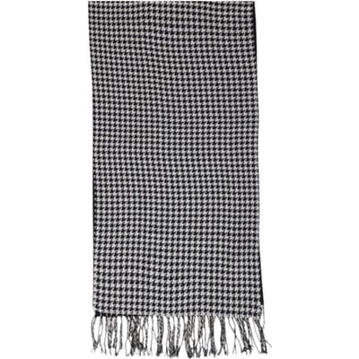 Houndstooth Wol Sjaal