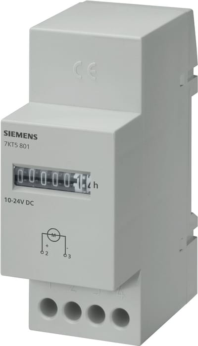 Siemens Mechanische tijdsteller 10-27v dc 7kt5801
