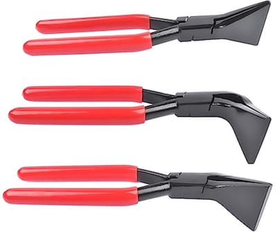 Vouwtang Plaattang Set - Afkanttang Buigtang - Metaal Plaat Buigen - 3 Hoeken 0 45 90 - 270 mm