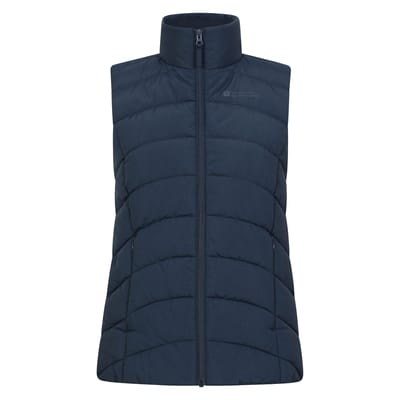 Mountain Warehouse Dames/Dames Opal Gewatteerd Gilet (Marine)