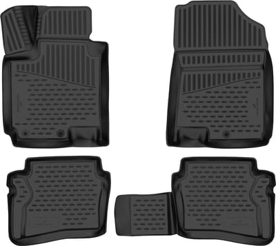 Walser Rubberen Voetmatten XTR geschikt voor Hyundai i20 II (GB - IB) 11/2014-08/2021