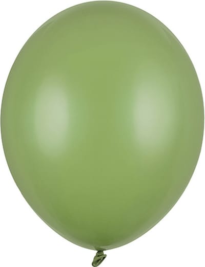 Ballonnen Pastel Rosemary green | 30 centimeter | 100 stuks | groen | feest | ballon