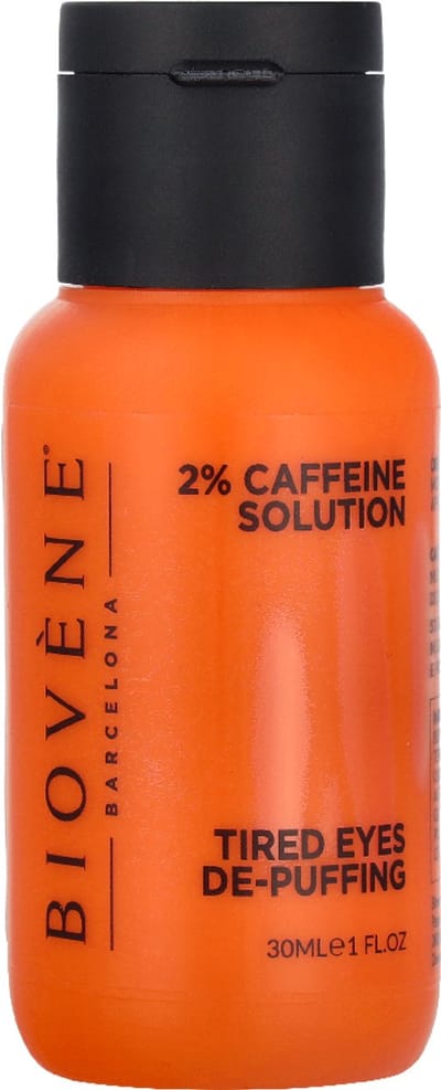 Biovene, Vermoeide Ogen Donkere Kringen, 2% Cafeïne, Ontzwellend, Oogserum, 30 ml