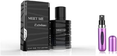 Omerta - Meet Me Extreme - Eau de Toilette - 100 ml inclusief hervulbare tasverstuiver (willekeurige kleur)