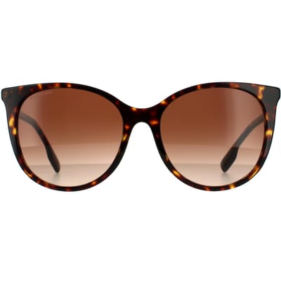 Burberry zonnebril BE4333 300213 Dark Havana Brown Gradiënt