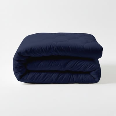 Dekbed-Discounter - Zydante 4-Seizoenen Dekbed Zonder Overtrek 240 x 200 cm - Wasbaar dekbed - Wasbaar op 40 graden - Anti-allergisch - Navy