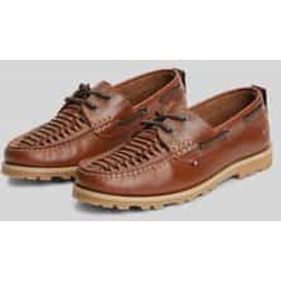 Veterschoenen van echt leer