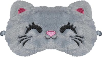 Schattig Slaapmasker Kat - Pluche Oogmasker voor Kinderen en Volwassenen