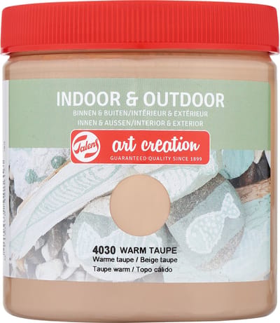 Talens Art Creation indoor & outdoor verf 250ml - Warme taupe