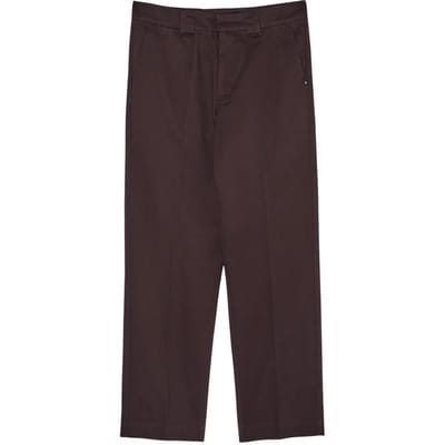 Element Work Relaxed Fit Chino Broek Bruin 31 Man