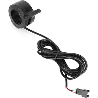 Fiets Ombouw Lithium Batterij Universele Snelheidsregulerende Duimgashendel voor SM Connector black