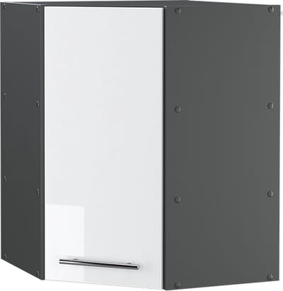 Vicco Fame-Line Hoek hangkast – 57 cm Wit Hoogglans