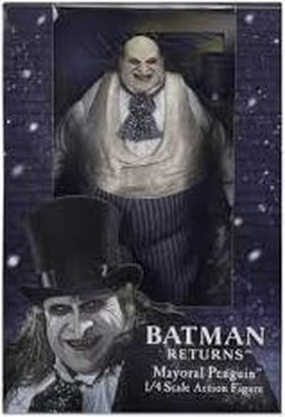NECA Batman Returns Action Figure 1/4 Mayoral Penguin (Danny DeVito) 38 cm Action Figuur