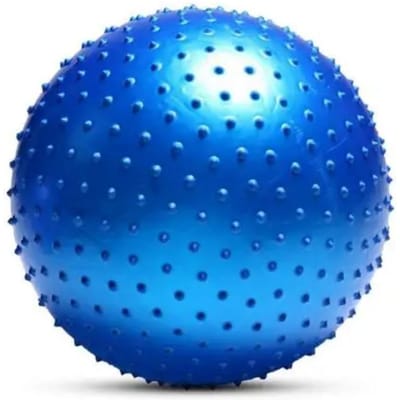 55cm Yogabal Oefening Workout Fitness Opblaasbare Lichaamsbalans Pilates Yoga Massagebal Bodybuilding Bal Hoge Kwaliteit Praktisch Dagelijks Gebruik blauw