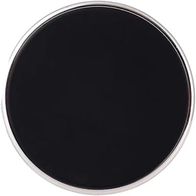 Auto Luchtverfrisser Solide Luchtventilatie Uitlaat Rond Solide Verfrisser Parfum Diffuser met Geschenkdoos gray