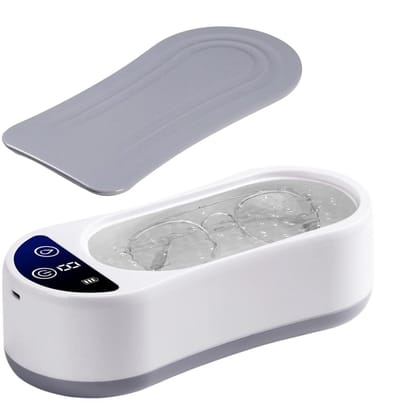 Ultrasone Reiniger - Elektrisch Apparaat - Sieraden Onderhoud - Krasvrije Reiniging - 300 ml Capaciteit - Wit