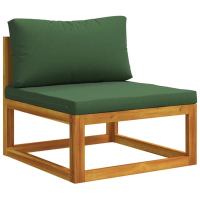 vidaXL - Bankstel - 10 - st - Naturel - Massief - Acacia - Hout