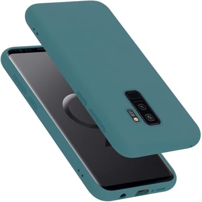 Cadorabo Hoesje geschikt voor Samsung Galaxy S9 PLUS in LIQUID GROEN - Beschermhoes gemaakt van flexibel TPU silicone Case Cover