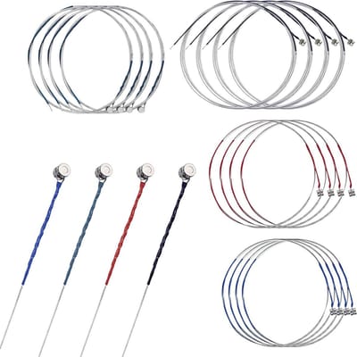 Viool snaren 16 stuks - Universele stalen kern snaren - Compleet set G-D-A-E - Geschikt voor 1/4 tot 4/4 viool - ShopVlot