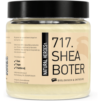 Natural Heroes Shea Butter (Biologisch & Ontgeurd) - 100 ml