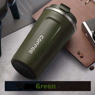 350ml/500ml Roestvrijstalen Koffiekop Reis Thermische Mok Lekdichte Thermosfles Thee Koffiemok Vacuümfles Geïsoleerde Bekers 380ml