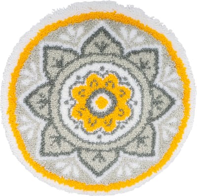 Vervaco - Knoopvormtapijt kit - Mandala - PN-0194915 - Borduren - Borduurpakket - Borduurpakket volwassenen - Borduurpakket kind