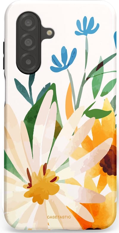 Casetastic Hoesje Geschikt voor Samsung A26 - Stijlvolle Beschermende Duo-layer Case - Veld vol zon