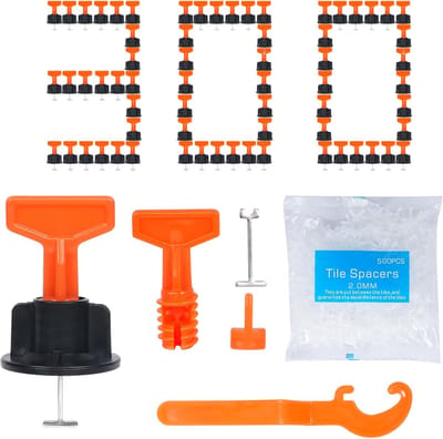Tegel Nivelleer Systeem - Tegel Afstandhouders - Strakke Tegel Leggen - Herbruikbaar Kit - 300 Stuks