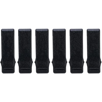 6 stuks Radio Riemclip Vervanging Heavy Duty Plastic voor GP88 GP88S GP2000 GP300 LTS2000 GTX800