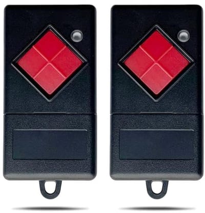 Handzender 27,015MHz voor garagedeuropeners, compatibel met verschillende modellen, 2 stuks