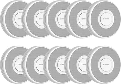 X-Sense XS0B-MR Slimme voice rookmelder met WiFi 10-pack - Link+ Pro - Gesproken meldingen - Draadloos RF koppelbaar - Brandalarm