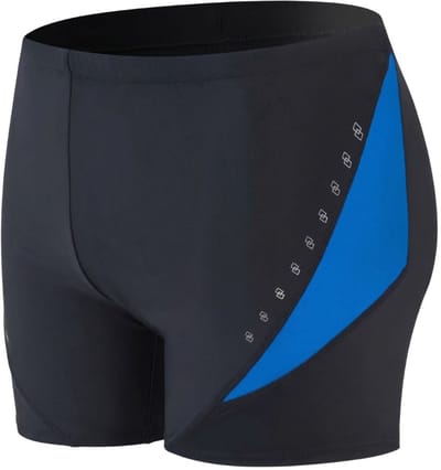 Zwemboxer Aero Curve Lightblue / Black - Maat XL - Zwemboxer Heren Lichtblauw - Swimwearclub