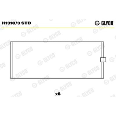 Krukaslagerset GLYCO H1310/3 STD