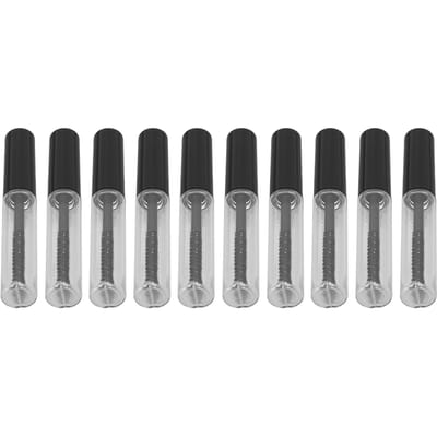 10 stuks Lege Mascara Tubes 1,5 ml Fijne Zachte Borsteltjes Herbruisbaar Flesje Ontwerp Lege Wimper Tube voor