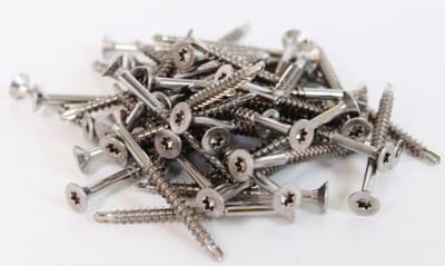 500 Roestvrijstalen Bovenkop Schroeven voor Hardhout 5x50 mm