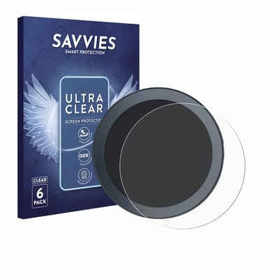 Savvies - Screenprotector voor QJ Motor SRV 600 - Folie Beschermfolie transparant 6 Stuks