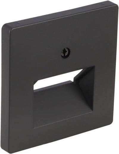 Berker Q1 centraalplaat - telefoon/data - 2 x 8-polig - antraciet