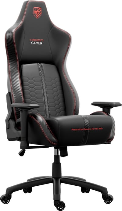 HICON® Luxe premium Bureaustoel – Ergonomische bureaustoel – Luxe directiestoel – Premium comfort Pulse Series - Havoc - Rood