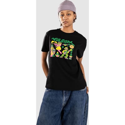Volcom Radical Daze Up T-Shirt zwart