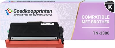 Brother TN-3380 toner cartridge Zwart (8.000 afdrukken) - Huismerk