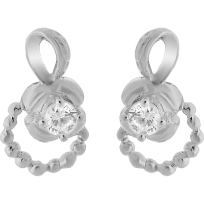 Orphelia Dames 925 Sterling Zilveren Oorbellen - Zilver ZO-5236