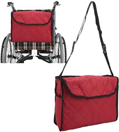 Waterdichte Rugzak voor Rolstoel met Grote Capaciteit en Duurzaam Ontwerp - Handige Opbergaccessoires voor Rolstoelen en Mobiliteitshulpmiddelen