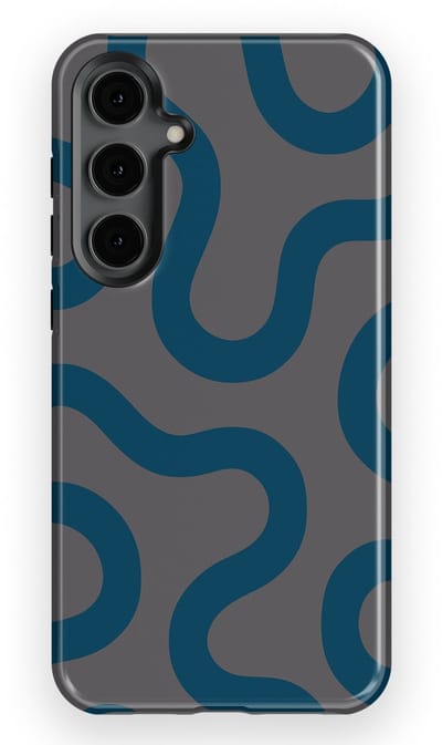 DripCase Motion Flow Tough Hoesje Samsung Galaxy S24 Plus | Backcover met Mag | Trendy Design | Valbescherming | Shadow Waves