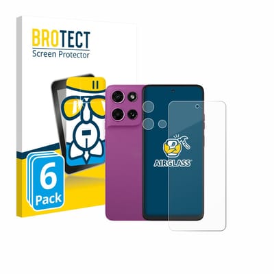 Screenprotector 6 Stuks voor Motorola Moto G (2026) (Voor+Camera) Beschermglas transparant
