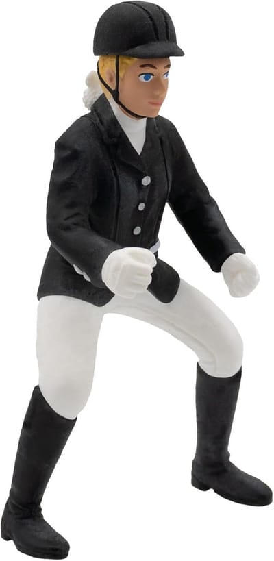 Bullyland 62640 – Speelfiguur Amazone Isabelle – ca. 9cm – levensecht en detailrijk vormgegeven – ideaal als educatief speelfiguur, decoratie of klein cadeautje voor kinderen vanaf 3 jaar