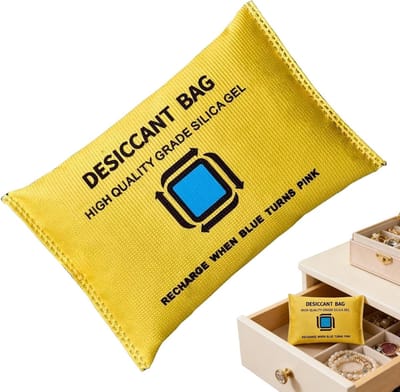 Vochtabsorberende Pakketten - Droogmiddel Zakjes - Vocht Bestrijden - Kleurveranderende Indicator - 200g - Niet gespecificeerd